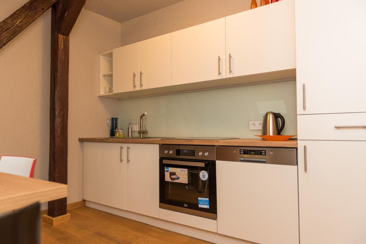 Apartmenthaus Am Dom Junior Suite Mit Parkplatz Zwickau Eksteriør billede