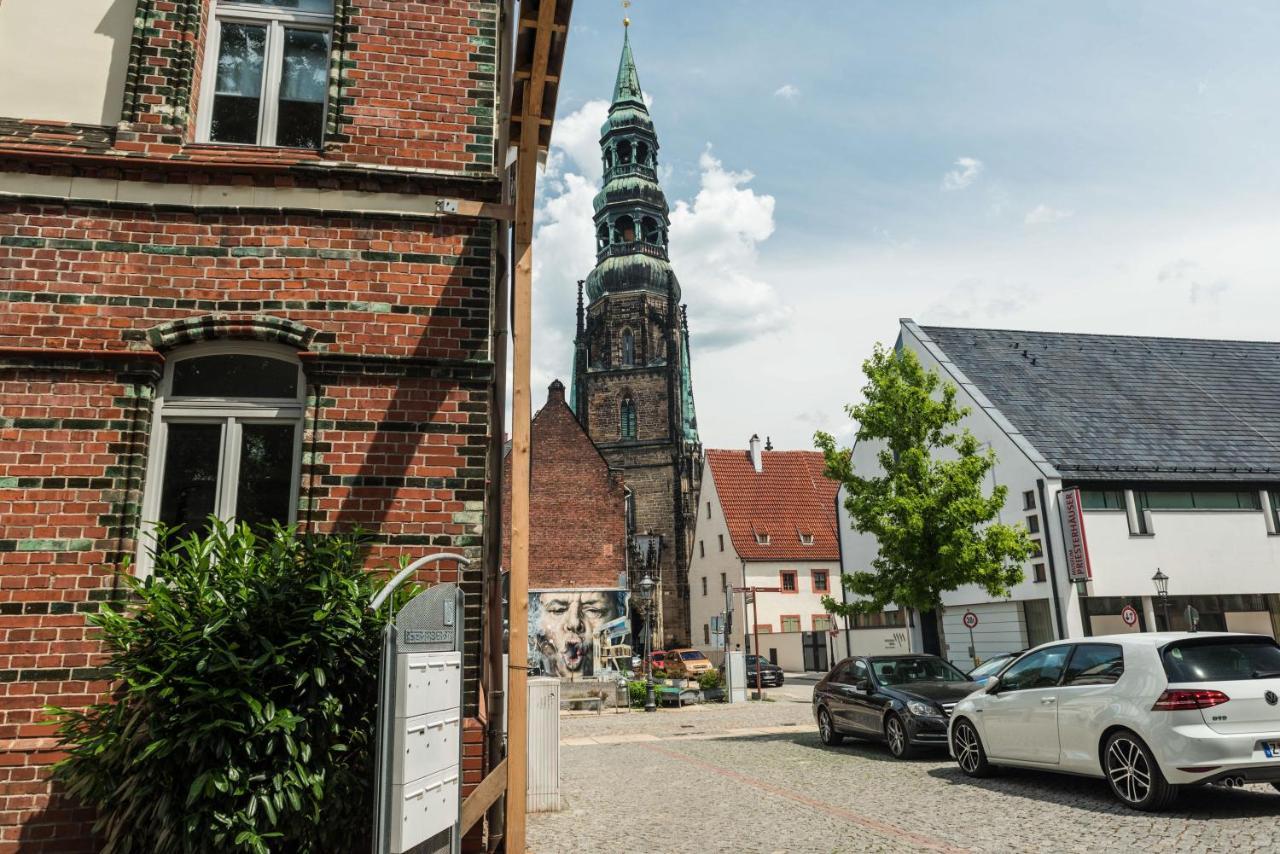 Apartmenthaus Am Dom Junior Suite Mit Parkplatz Zwickau Eksteriør billede